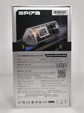 Back of the packaging