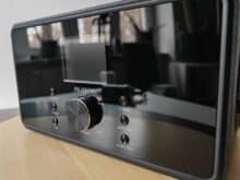 Marjority Bard Radio detail view front with rotary control and buttons