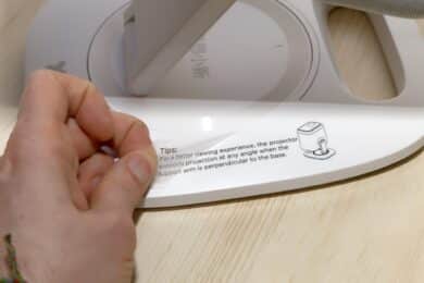 Adhesive strips with information text