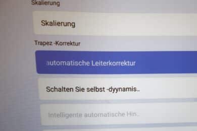 Poorly translated menu