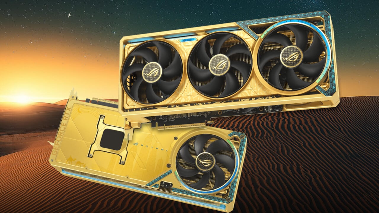 ROG Astral GeForce RTX 5090 Dhahab Edition