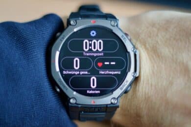 T-Rex 3 Configurable training screens