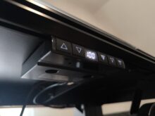 Controller with display and five buttons