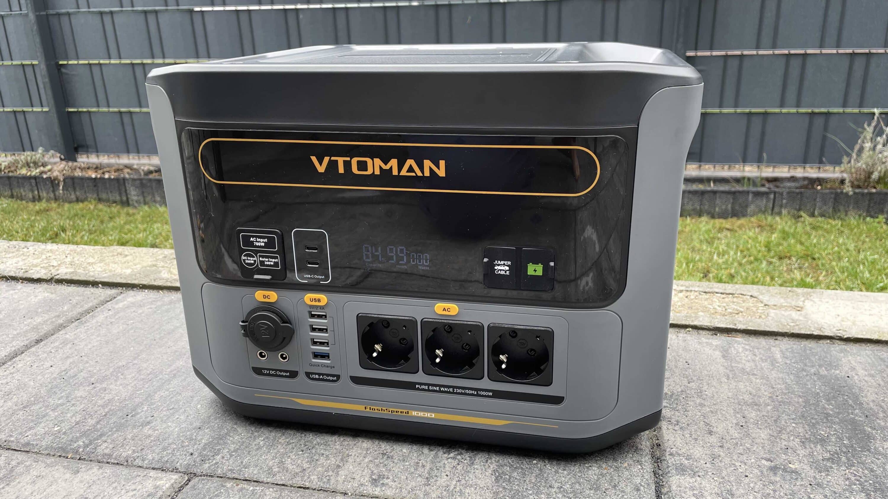 VTOMAN Flashspeed 1000 Test