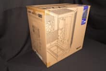 Front view of the NZXT H9 Flow RGB box