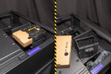 The removable hard disk cage