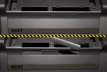 A cable duct for the mainboard connections with customizable width