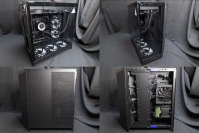 H9 Flow RGB+ with mounted glass walls