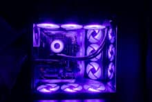 Purple RGB lighting
