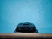 Climbing our pool wall is not a challenge.