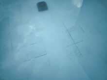 Example II: Cleaned line