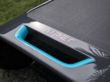 Handle and AIPER lettering