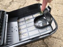 III. optionally insert chlorine tablet