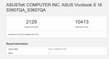 ASUS Vivobook S 16 (S3607QA)
