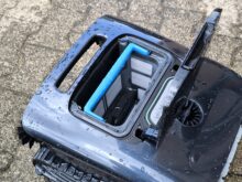 Opening the housing cover