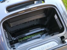 Open filter basket compartment