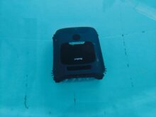 The surface is scanned on the floor.