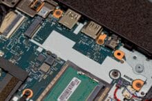 M.2 slot of the Lenovo Thinkpad E16 G2