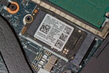 Factory-installed SSD of the Lenovo Thinkpad E16 G2