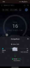 EcoFlow Wave 3 app in cooling mode with 18 watts of power at 16°C target temperature