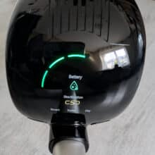 UWANT D100 display with illuminated indicator for turbo mode.