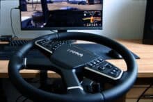 Base and steering wheel mounted