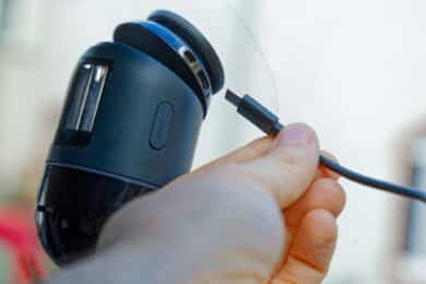 Cable is connected to Dash Cam.