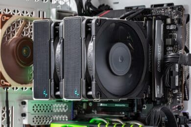 DeepCool AK620 with Noctua fans
