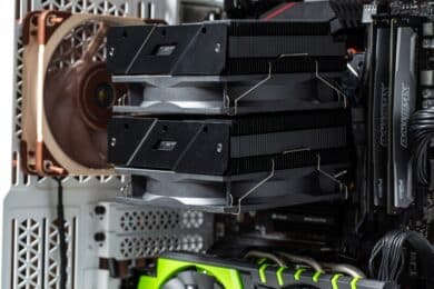 FSP MP7 Black in vertical orientation