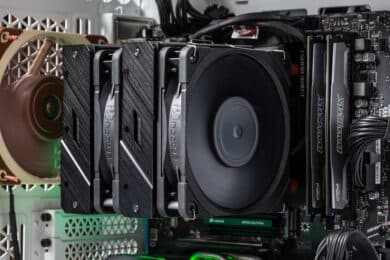 FSP MP7 Black with Noctua fans