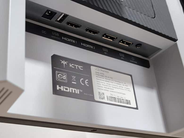 The available connections