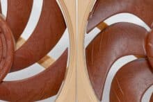 Two Noctua fans, close-up