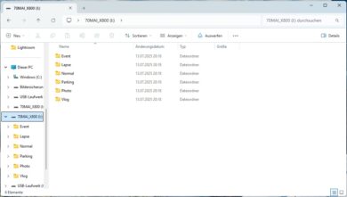 Explorer window with folders