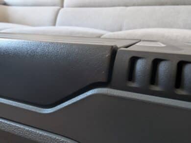 Gap size and transition at the side ventilation of the Anker Solix EverFrost 2 23L