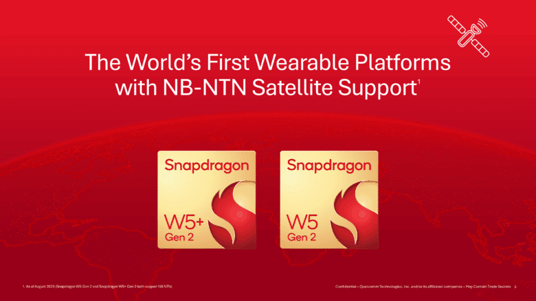 Snapdragon W5+ and W5