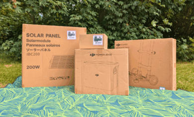 DJI Power 2000 and accessories packed