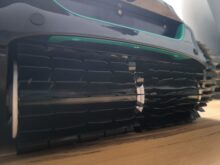 Solid double roller brushes