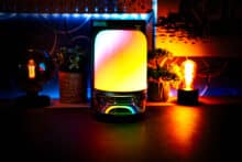 Govee table lamp 2 Pro x Sound from JBL Test