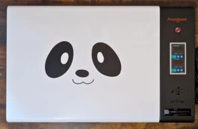 Panda motif on the closed DTF curing oven from Procolored