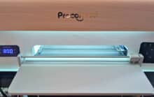 Mounted film cutter on the front of the Procolored P13 DTF printer