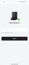 Input screen in the Yeedi app for naming the robot