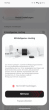 Pop-up to activate AI Intelligent hosting in the app