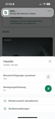 blink video doorbell test